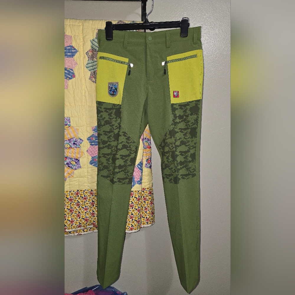 Black Yak  Green Pants